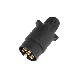 7 polet trailer stik han (Fladstik)