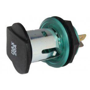 Stikdse til  Cigartnder 12-24 Volt