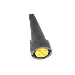 5 pin hun bajonet stik - Gul