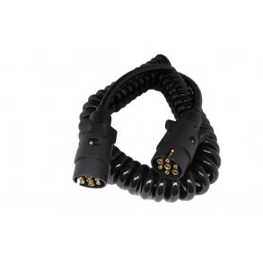 2,5 mtr. forlnger trailer stik 7 pol han - 7 pol han