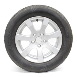 Hjul 195/65R15. 5-huls.Alu 7-eger slv