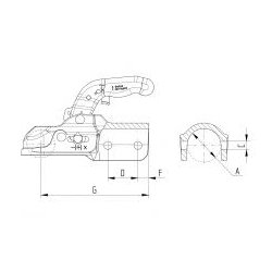KNOTT K35  Ausf.C Kuglekobling 