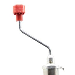 Ekstra kraftigt ribbet nsehjul : 48 mm