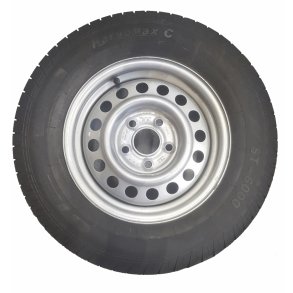 Hjul 195/70R14C. 5-huls. Kargomax