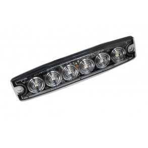 Orange LED blitz blink 6 x led 12/24 V