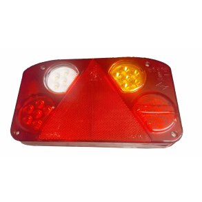 Komplet LED trailer baglygte, Hjre, 12/24 Volt