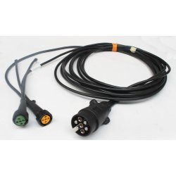 Ledningsnet 7-pol / 5.5 med 2 x DC udga