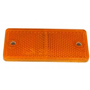 Refleks til trailer Gul  90 x 40 mm