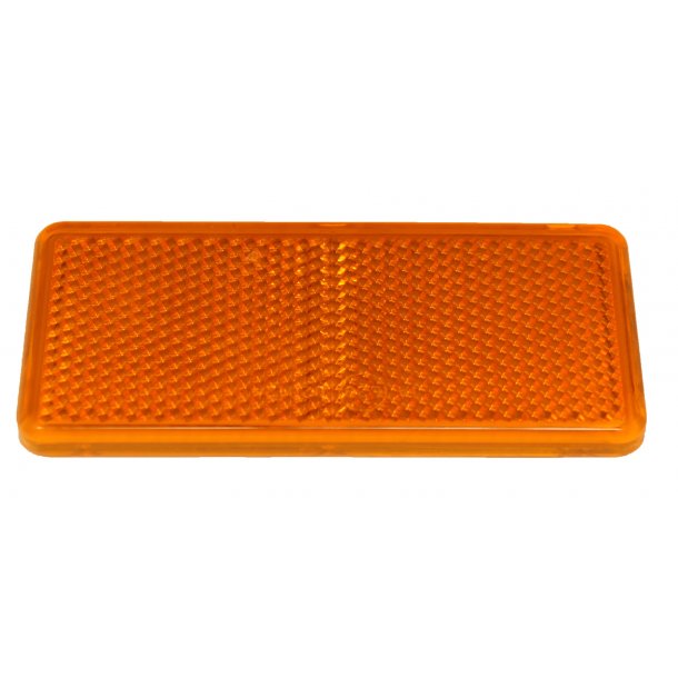 Refleks til trailer Gul  90 x 40 mm 