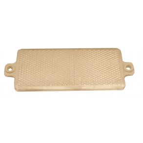 Refleks til trailer Hvid  95 x 44 mm