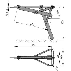 AL-KO Compact lang sttteben (605/510mm)