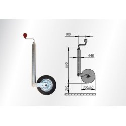 AL-KO nsehjul til trailer