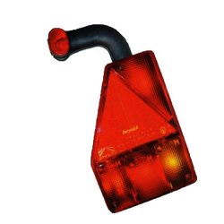 Asp&ouml;ck Earpoint 1 med slingrelygte og tgelys, Venstre