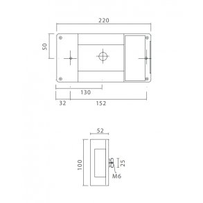 Aspck Midipoint I, Baklys, Hjre + Venstre