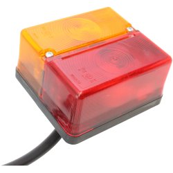 Baglygte V/H u/nr.pl.lys