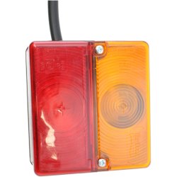 Baglygte V/H u/nr.pl.lys