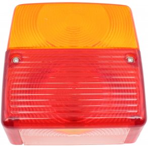 Baglygteglas V/H  med Nr.Pl.Lys