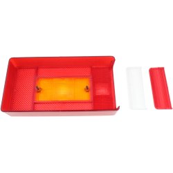 Baglygteglas med Nr.Pl.Lys, Venstre