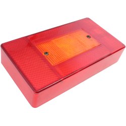 Baglygteglas med Nr.Pl.Lys, Venstre