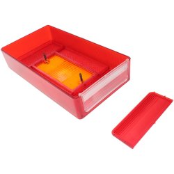 Baglygteglas med Nr.Pl.Lys, Venstre