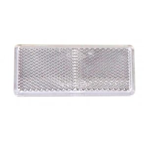 Refleks Hvid  90 x 40 mm