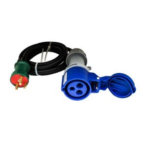 1-faset overgangskabel (Cee - han stikprop)