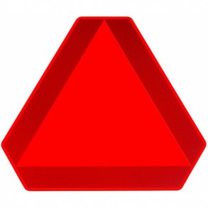 Rd reflekstrekant - Alu (Til langsomgende kretjer)