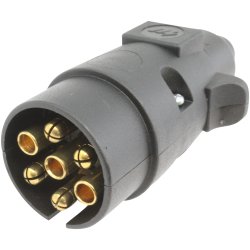 Stik Han  7-Polet Stor 2 kabler