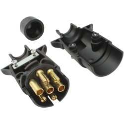 Stik Han  7-Polet Stor 2 kabler