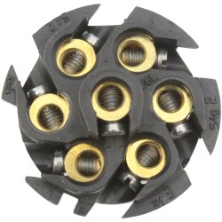 Stik Han  7-Polet Stor 2 kabler