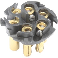 Stik Han  7-Polet Stor 2 kabler