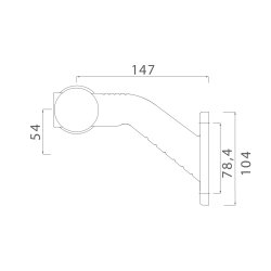 Asp&ouml;ck superpoint III LED Slingrelygte