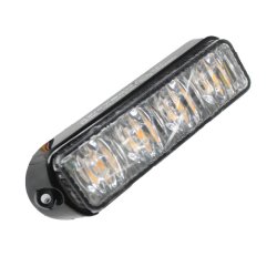 Orange LED blitz blink 4 x LED