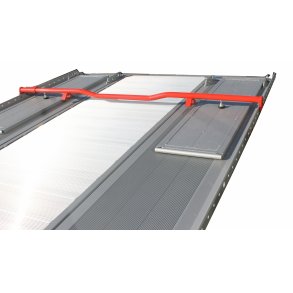 Hjulstop 2.0 mtr.  Bag/Rd