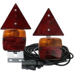 Trailer baglygtest m/magnet