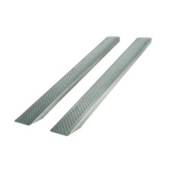 Safety aluramper cm  250 x 26 cm - 2000 Kg - Lige