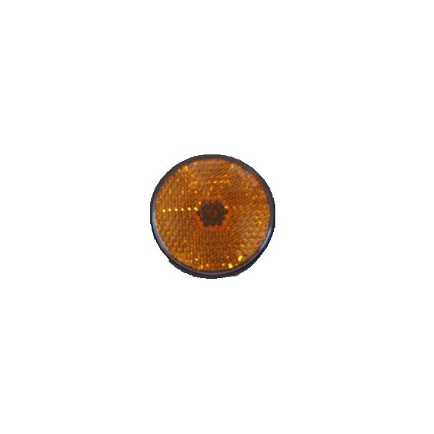 Refleks til trailer Rund Gul  .60 mm