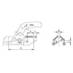 KNOTT K35-A Kuglekobling